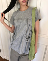ヒューズ リボンポケット ショートスリーブTシャツ