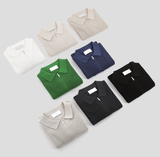 Jake Silket Hachi Half Zip-up Short Sleeve Knit