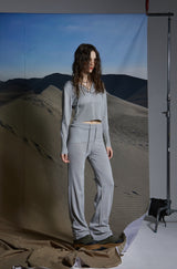 SOFT KNIT ZIP-UP
