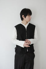 utility zip-up vest