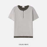 Kenz Buckle Layered Top