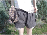 ロールアップショートパンツ