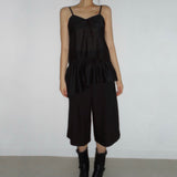 Unbalanced Ruffle Bustier - 2colors