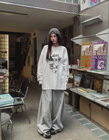 ロストプリントルーズフィットロングスリーブ