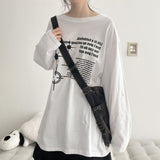 ピート オーバーフィット ロングスリーブ Tシャツ (4 colors) H&L