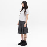  WH Check Patch Tee - Grey