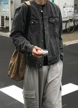 ドライウォッシングセットアップデニムジャケット