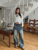 [U-BASIC] Plain Round Cardigan