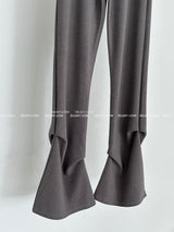 Pintuck Shirring Bootcut Long Pants