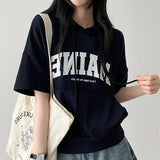 Shelly Patch Embroidery アノラック半袖パーカー