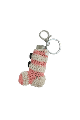 ST socks (lip balm/lighter) case key ring