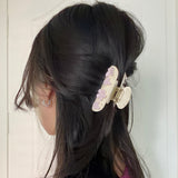 デコ フラワー ヘアクリップ (2color)