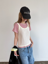 multi stripe T