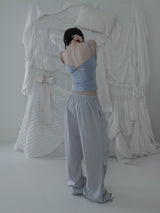 Slow Pintuck Nylon Pants