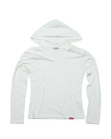 Vネックロングスリーブトップ (WHITE) ウィメンズ