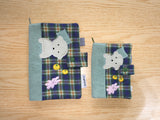 <Can’t escape my blanket> ブックカバー a6,a5