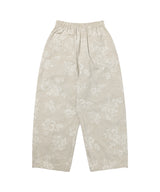 FLOWER TRACK PANTS (BEIGE) F26QD157
