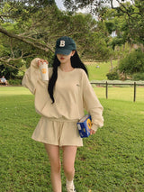 [BELLIDE MADE] カンガルースウェット + ショートセットアップ