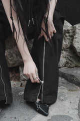 urban form wide zip cargo pants