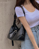 Tuken Buckle Shoulder Bag