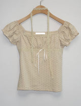 hazel scarf tee