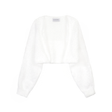 ファーリーボレロカーディガン(2 COLORS)