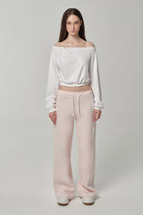 Bright Beginning track pants, Pink