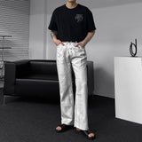 DP43956300 サマーダーティーホワイトデニムパンツ (M–XL)