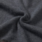Kidmohair v-neck knit / Charcoal