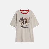 ASCLO チワワリンガー半袖Tシャツ (2color)