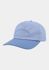 slogan 5P ball cap / sky