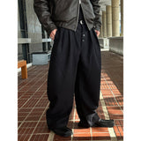 [F/W]ウールカーブボタンパンツ(2色)