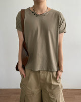 Link Button Short Sleeve T
