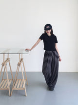 デイリークロップ半袖Tシャツ (10c)