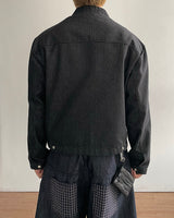 Tooth Crop Denim Jacket