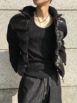Chroma High Neck Knit Padding 2C