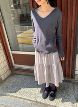 26FW★ [BAONHAUS] Toel Layered Hoodie