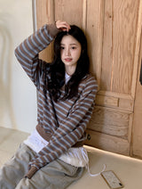 WT Lace Frill Layered Long Sleeve T-Shirt (2color)