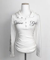 snap lettering hoodie (3colors)