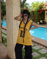 [UNISEX] Sporty Rugby Basketball Mash Oversized Fit Sleeveless