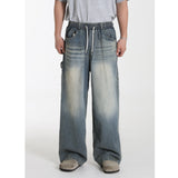 BRUSH CARPENTER BANDING DENIM PANT'S