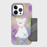 Twinkle Maltese card storage hard case