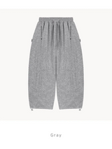 [Unisex]サイドストラップスウェットパンツ(5color)