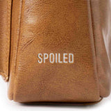 SPOILED CROSS BODY BOX BAG | BROWN