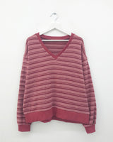 Bach Stripe V Sweatshirt (3color)