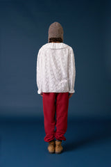 Flor frill blouse_white