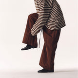NYLON WRINKLED PANT