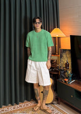 Men's Boucle Round Knit 9COLOR