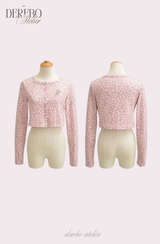 モブ レオパード スリーピース トレーディング セットアップ (CARDIGAN)