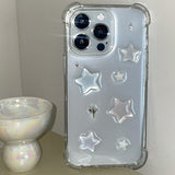 [made]rainbow star resin case 